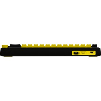 LORGAR KBP70MW, Wireless 65% Mechanical Gaming Keyboard Pro, Black/yellow, EN/RU layout в Metoo.kz - Metoo (6)