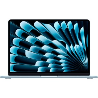 13-inch MacBook Air: Apple M4 chip with 10-core CPU and 10-core GPU, 24GB, 512GB SSD - Sky Blue,Model A3240 в Metoo.kz - Metoo (3)