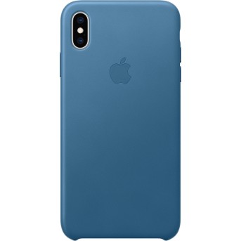 iPhone XS Max Leather Case - Cape Cod Blue, Model - Metoo (1)