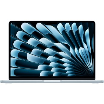 MacBook Air 13-inch,Sky Blue,Model A3449,M5 CHIP WITH 10C CPU, 10C GPU,16GB unified memory,70W Dual USB-C Power Adapter,1TB SSD storage,Two Thunderbolt 4 Ports,Touch ID,Liquid Retina display,Force Touch Trackpad, KEYBOARD-SUN в Metoo.kz - Metoo (1)