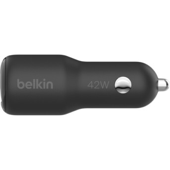BELKIN 42w - 30w USB-C PD PPS + 12w USB-A Car Charger в Metoo.kz - Metoo (2)