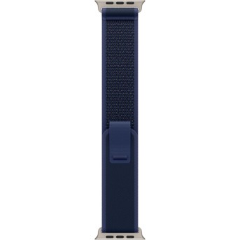 49mm Blue Trail Loop - S/<wbr>M - Natural Titanium Finish - Metoo (3)
