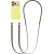 Crossbody Strap - Green,Model A3555 в Metoo.kz - Metoo (2)