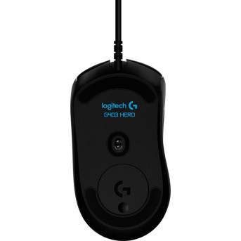 LOGITECH G403 HERO LIGHTSYNC Corded Gaming Mouse - BLACK - USB - EER2 - Metoo (4)