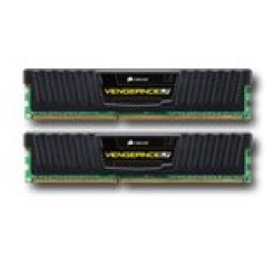 Corsair DDR3, 1600MHz 8GB 2x240 DIMM, Unbuffered, 9-9-9-24, Vengeance Low Profile Heat Spreader, 1.5V, EAN:0843591014298