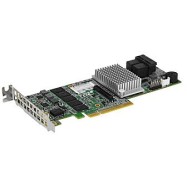 Контроллер Supermicro AOC-S3108L-H8IR, 8 ports (Int), 12Gbs (SAS3), 2GB DDR3 Cache, RAID 0, 1, 5, 6, 10, 50, 60 - Low Profile