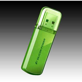 Silicon Power Helios - 101 32GB Pendrive USB 2.0 Green в Metoo.kz - Metoo (3)