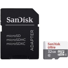 SanDisk Ultra Light microSDHC + SD Adapter 32GB 100MB/<wbr>s Class 10