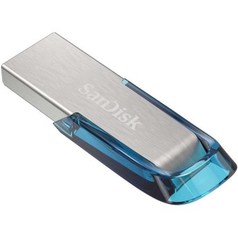 SanDisk Ultra Flair USB 3.0 64GB - NEW Tropical Blue Color; EAN: 619659163051 - Metoo (1)