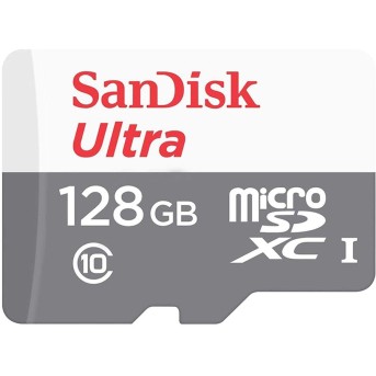 SanDisk Ultra microSDXC 128GB 100MB/s Class 10 UHS-I, EAN: 619659185091 в Metoo.kz - Metoo (1)