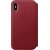 iPhone XS Leather Folio - (PRODUCT)RED, Model - Metoo (1)
