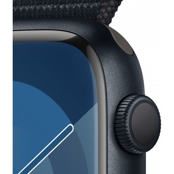 Apple Watch Series 9 GPS 45mm Midnight Aluminium Case with Midnight Sport Loop,Model A2980 - Metoo (11)