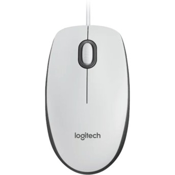 LOGITECH M100 Corded Mouse-WHITE - Metoo (1)