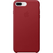 Чехол для смартфона Apple iPhone 8 Plus / 7 Plus Кожаный Красный
