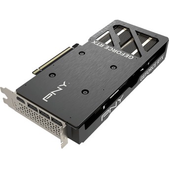PNY Video Card NVidia GeForce RTX 4070 SUPER 12GB VERTO Overclocked Dual Fan DLSS 3 в Metoo.kz - Metoo (5)