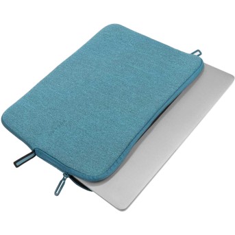 TUCANO MELANGE SLEEVES FOR MacBook Air 15 (2023)/ MacBook Pro 15 (2016-2019)/ Laptop 14/ Laptop 13 Light Blue в Metoo.kz - Metoo (4)