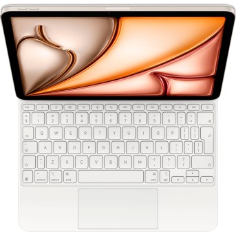 Magic Keyboard for iPadAir 11-inch (M3) - Russian - White,Model A3339 - Metoo (2)