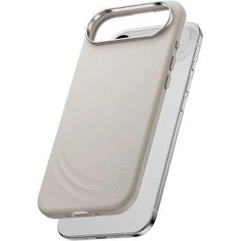 CARE by PanzerGlass FLOW Case Vanilla w. MagSafe iPhone Air в Metoo.kz - Metoo (1)