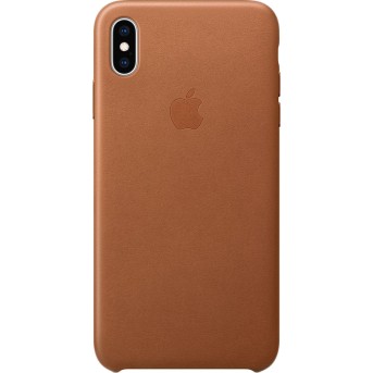 iPhone XS Max Leather Case - Saddle Brown, Model - Metoo (1)