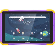 Prestigio SmartKids Max, 10.1"(800*1280) IPS display, Android 9.0 Pie (Go edition), up to 1.5GHz Quad Core RK3326 CPU, 1GB + 16GB, BT 4.0, WiFi 802.11 b/g/n, 0.3MP front cam + 2.0MP rear cam, Micro USB, microSD card slot, 6000mAh battery