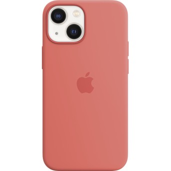 iPhone 13 mini Silicone Case with MagSafe - Pink Pomelo, Model A2705 - Metoo (1)