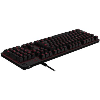 LOGITECH G413 Mechanical Gaming Keyboard - CARBON - RUS - USB - INTNL - RED LED - Metoo (3)