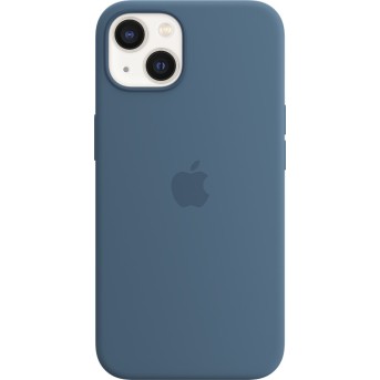 iPhone 13 Silicone Case with MagSafe – Blue Jay, Model A2706 - Metoo (1)