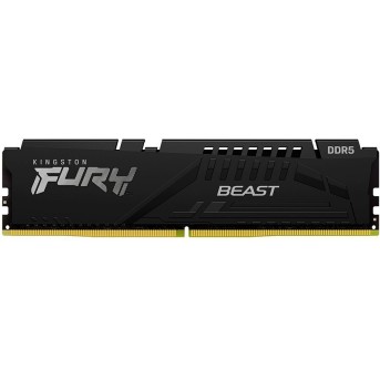Kingston 32GB 6000MT/s DDR5 CL36 DIMM FURY Beast Black в Metoo.kz - Metoo (1)