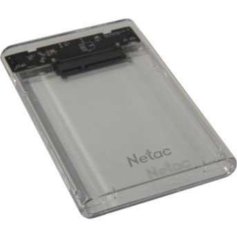 Netac WH11 External HDD/SSD Case, 2.5 SATA to USB3.0 with A to B cable в Metoo.kz - Metoo (1)