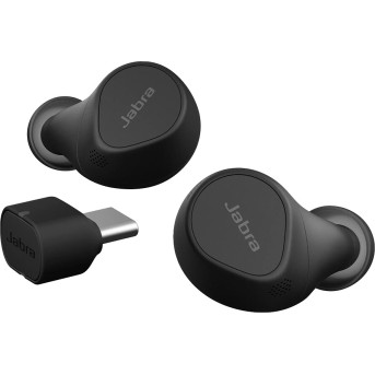JABRA EVOLVE2 Buds MS, Cradle USB-C MS, Link 380 BT adapter USB-C MS, 30 cm USB-C to USB-A cable, Ear gels, USB-A to USB-C adapter, warranty - Metoo (2)