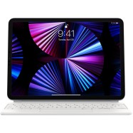 Magic Keyboard for iPad Pro 11-inch (3rd generation) and iPad Air (5th generation) - Russian - White, Model A2261