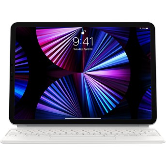 Magic Keyboard for iPad Pro 11-inch (3rd generation) and iPad Air (5th generation) - Russian - White, Model A2261 - Metoo (1)