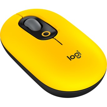 LOGITECH POP Bluetooth Mouse - BLAST-YELLOW - Metoo (2)