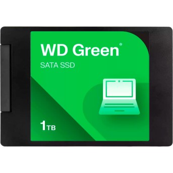SSD WD Green 1TB SATA, 2.5'', 7mm, Read: 545 MBps в Metoo.kz - Metoo (1)