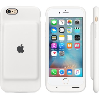 Чехол для смартфона Apple iPhone 6s Smart Battery Белый - Metoo (3)