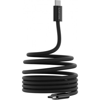 CANYON cable OnWire 60MG C-C 60W Magnet Braided 1m Black - Metoo (2)
