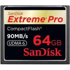 SanDisk Extreme Pro CF 160MB/<wbr>s 64 GB VPG 65, UDMA 7; EAN: 619659102463