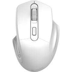 CANYON 2.4GHz Wireless Optical Mouse with 4 buttons, DPI 800/<wbr>1200/<wbr>1600, Pearl white, 115*77*38mm, 0.064kg