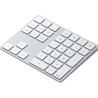 SATECHI Aluminum Extended Keypad Silver - Metoo (1)
