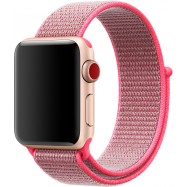 Ремешок для Apple Watch 38mm Hot Pink Sport Loop