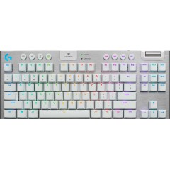LOGITECH G915 X LIGHTSPEED TKL Wireless Gaming Keyboard - WHITE - US INT'L - 2.4GHZ/<wbr>BT - EMEA28i-935 - TACTILE