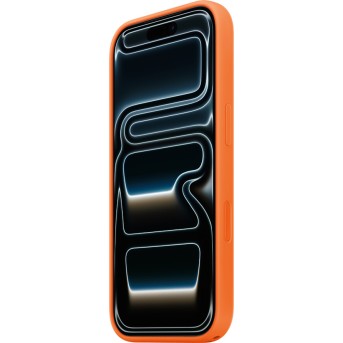 iPhone 17 Pro Silicone Case with MagSafe - Orange,Model A3559 в Metoo.kz - Metoo (2)