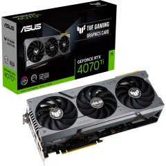 ASUS Video Card NVIDIA GeForce RT 4070 Ti PCI Express 4.0 12GB GDDR6X 192-bit Digital Max Resolution 7680 x 4320 Yes x 2 (Native HDMI 2.1a) Yes x 3 (Native DisplayPort 1.4a) HDCP Support Yes (2.3)