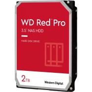 HDD Desktop WD Red Pro (3.5'', 2TB, 64MB, 7200 RPM, SATA 6 Gb/s)