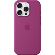iPhone 16 Pro Silicone Case with MagSafe - Fuchsia,Model A3315