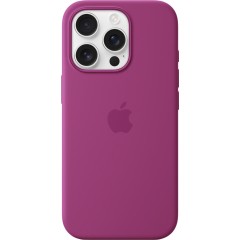 iPhone 16 Pro Silicone Case with MagSafe - Fuchsia,Model A3315