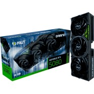 PALIT GeForce RTX 5080 GamingPro 16GB GDDR7, 256 bit, 1x HDMI 2.1b, 3x DP 2.1b, 3 Fan, 1x 16-pin p..