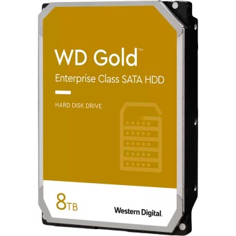 HDD Server WD Gold (3.5'', 8TB, 256MB, 7200 RPM, SATA 6 Gb/<wbr>s) - Metoo (1)