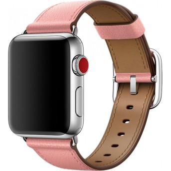 Ремешок для Apple Watch 38mm Soft Pink Classic Buckle - Metoo (1)