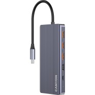 CANYON hub DS-16 13in1 4k USB-C Grey..
